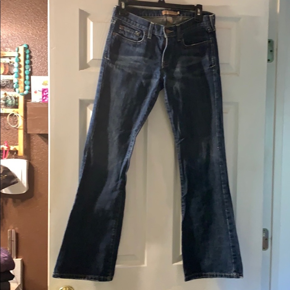 A&F bootcut jeans